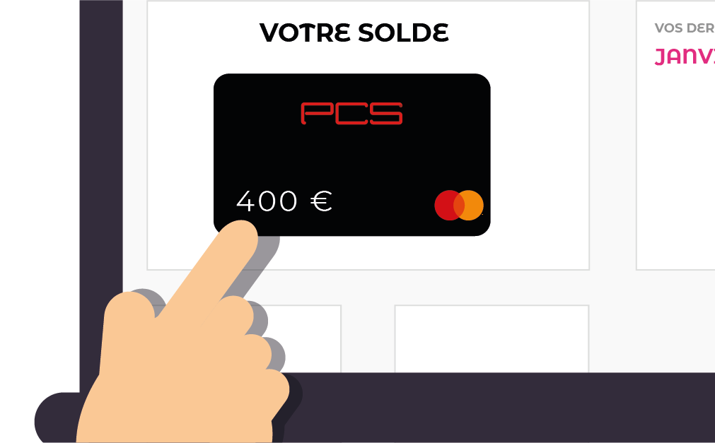 Recharger ma carte PCS par carte bancaire | MyPCS