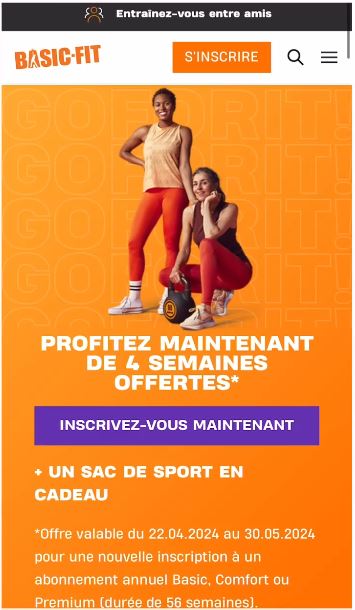 Communiquez son IBAN à Basic Fit 2