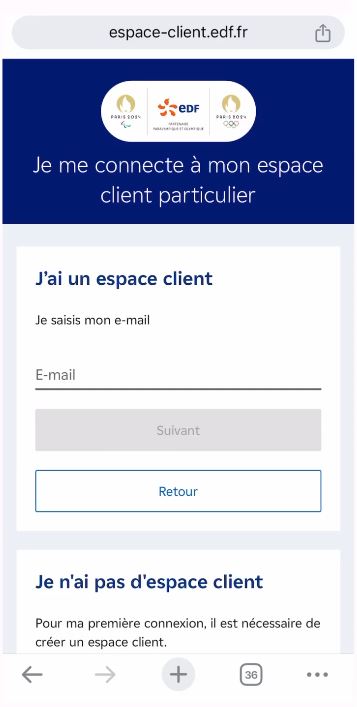 Communiquer son IBAN à EDF 6
