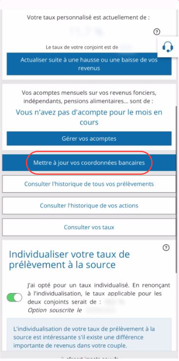 Communiquer son IBAN aux Impôts 8
