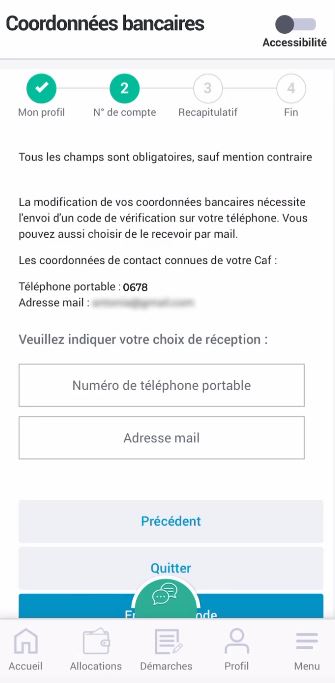 Communiquer votre IBAN à la CAF 12