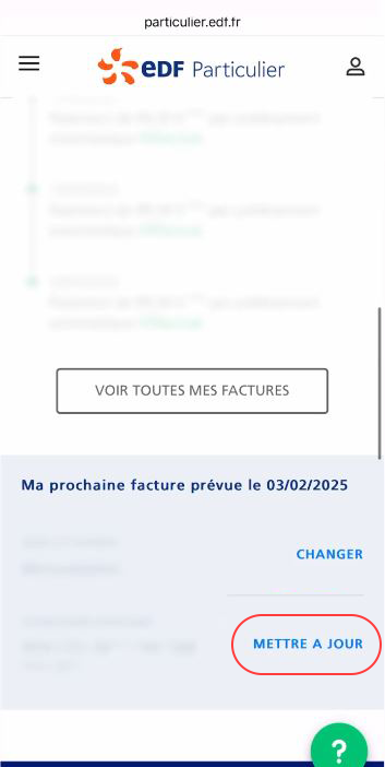 Communiquer son IBAN à EDF 12