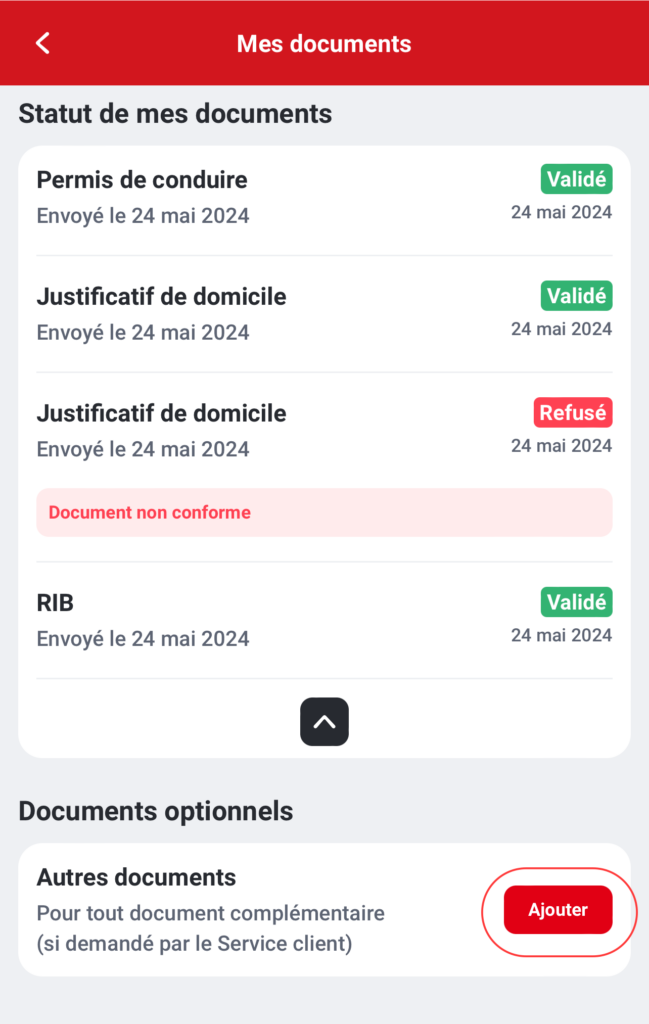 Communiquer son IBAN à Betclic 10