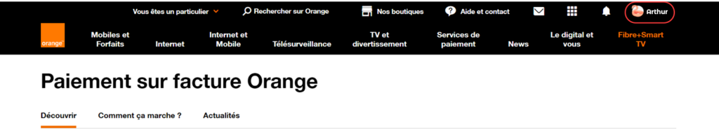 Communiquer son IBAN à Orange 4