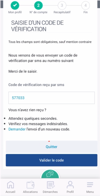Communiquer votre IBAN à la CAF 14